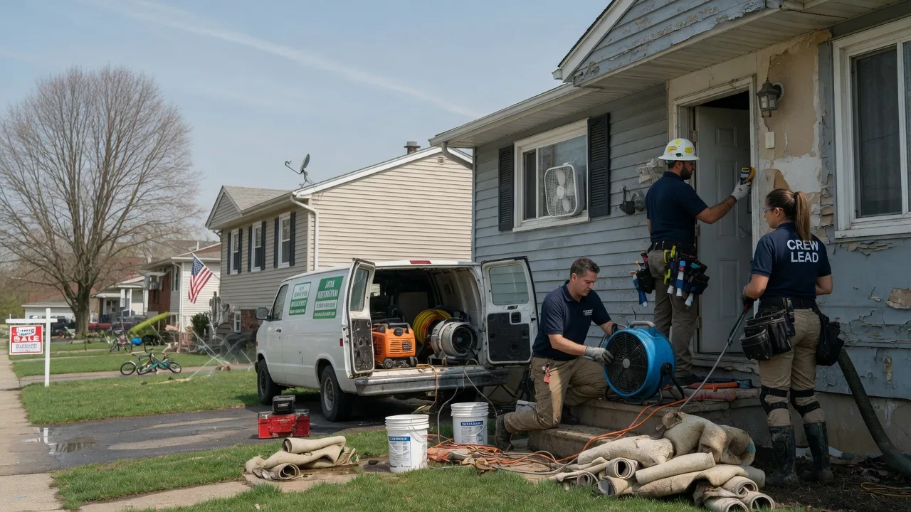 Flood Cleanup in Brule, WI near me